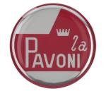 29 - Aufkleber Logo "La Pavoni" Ø 30 mm rot